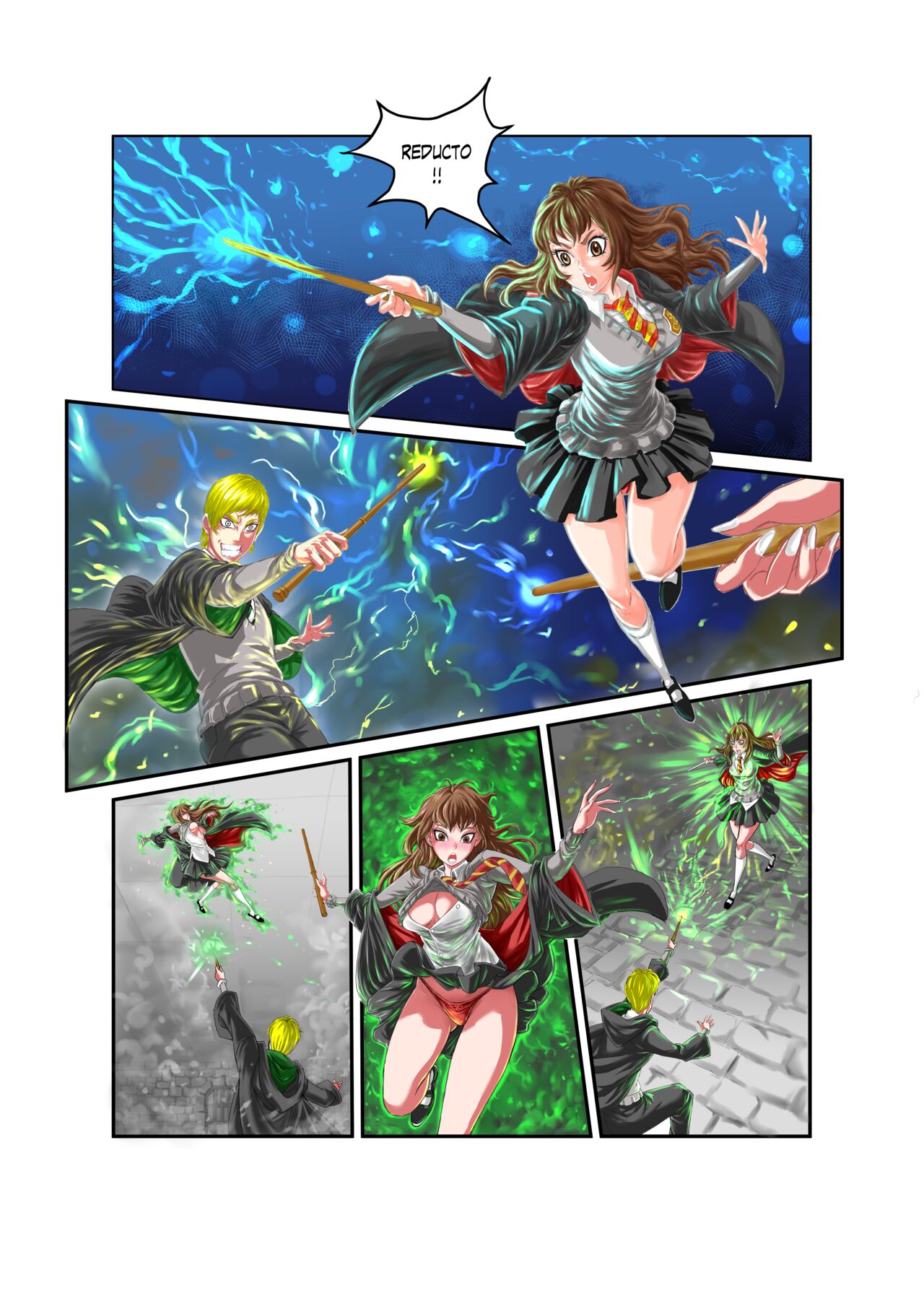 Hermione's Dramatic Finish page 11 full