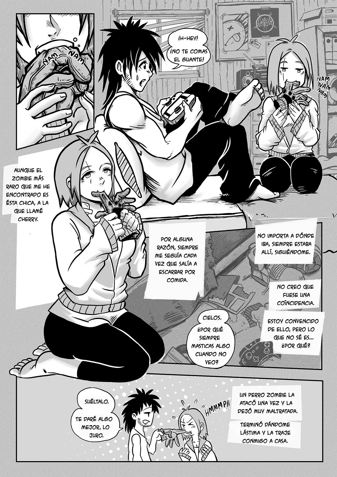 Cherry Road 1 - Una Zombie se enamoro de mi page 4 full