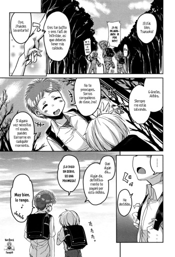 [Narusawa Kei] Ongaeshi no Tsuruoka-kun TS Skada Hen + Tsuruoka Hen + Yurimoto Hen | Tsuruoka-kun's TS Repayment Capítulo De Sakada + Capítulo De Tsuruoka + Capítulo De Yurimoto (Koe.Mane) [Spanish] [NeoDark Fansub] cover