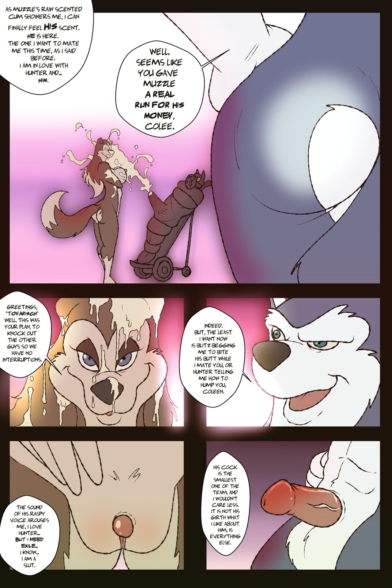 Road Rovers: Colleen's Night page 8 full