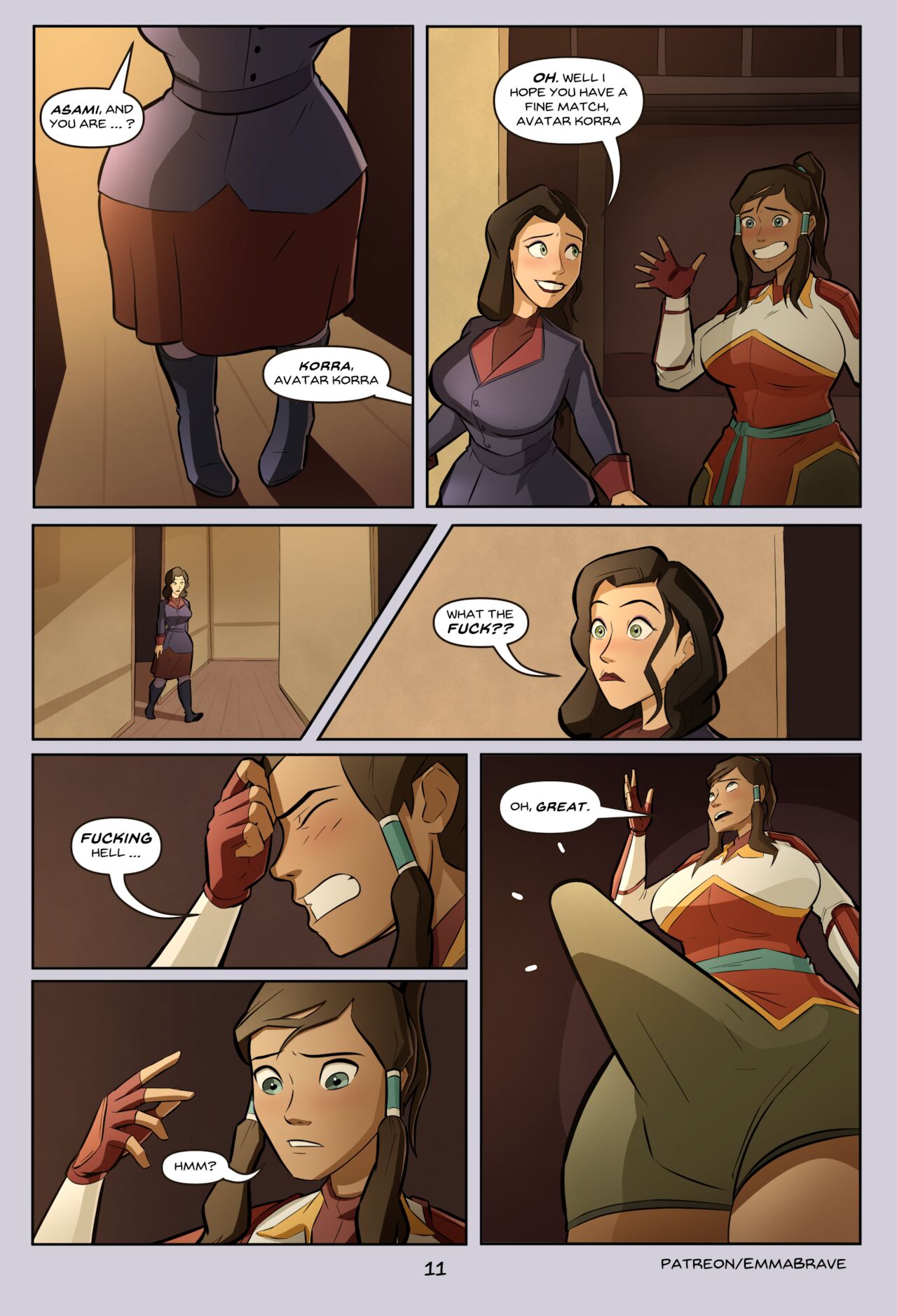 Korra: Book One page 11 full