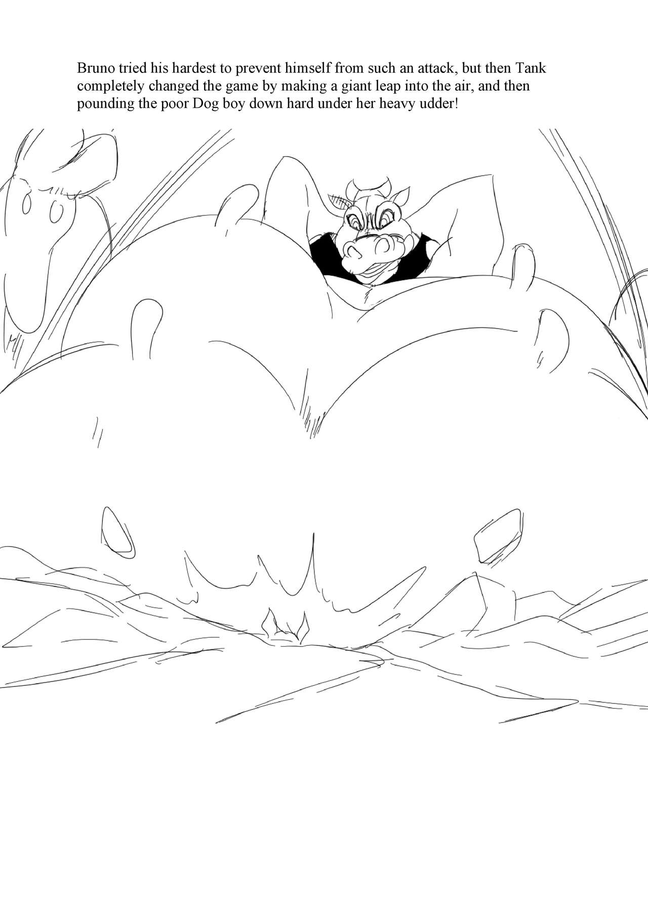 Bruno VS Tank! page 4 full