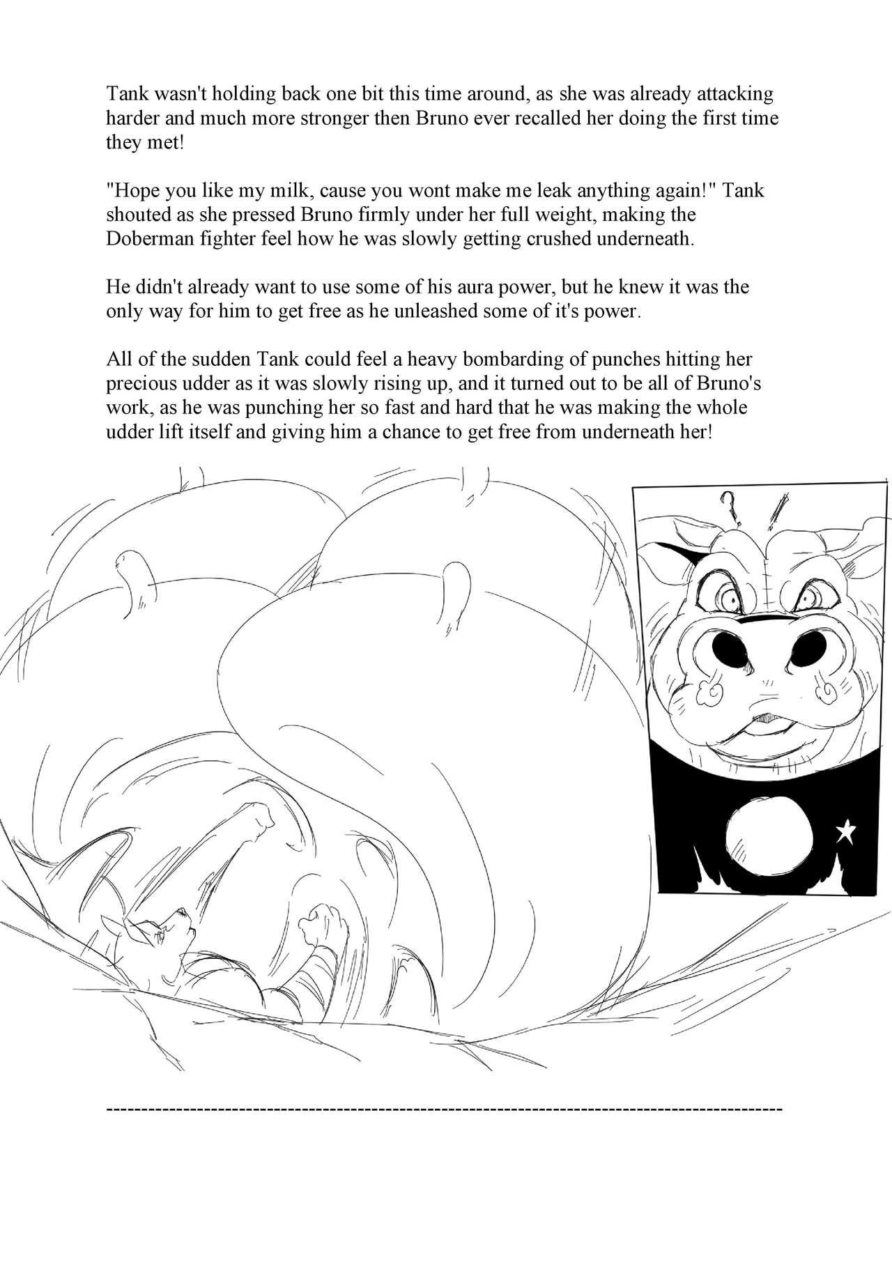Bruno VS Tank! page 5 full
