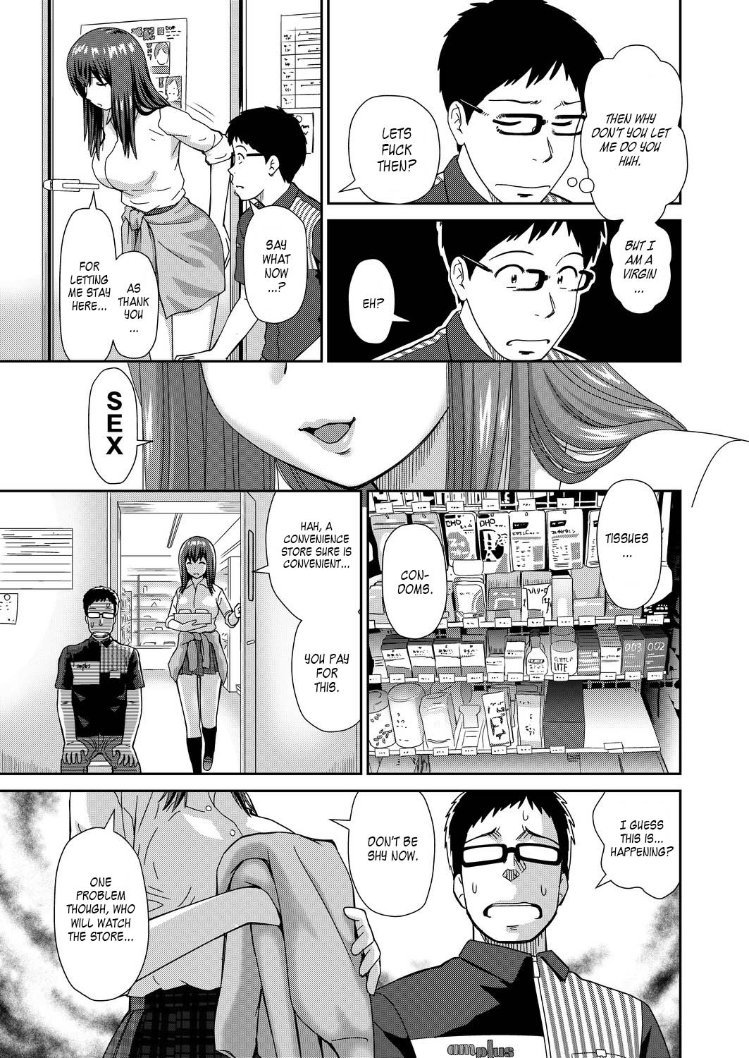 Yoroconveni Hasamarete I Convenience Store Triple Sandwich page 7 full