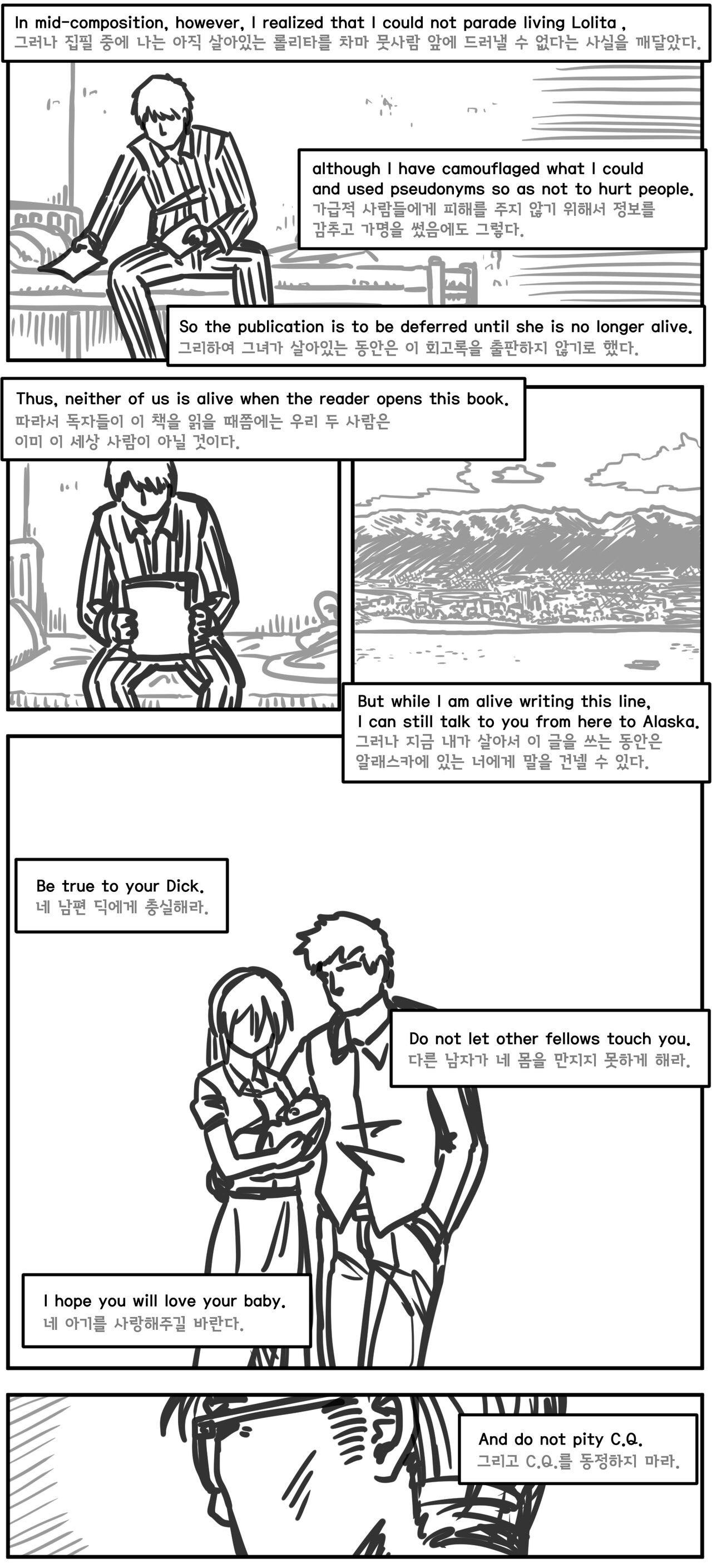 Lolita Comicalized #27 | 만화로 쉽게 읽는 롤리타 #27 page 12 full