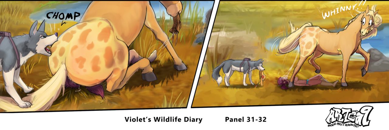Violets Wildlife Diary CH 1-3 page 12 full