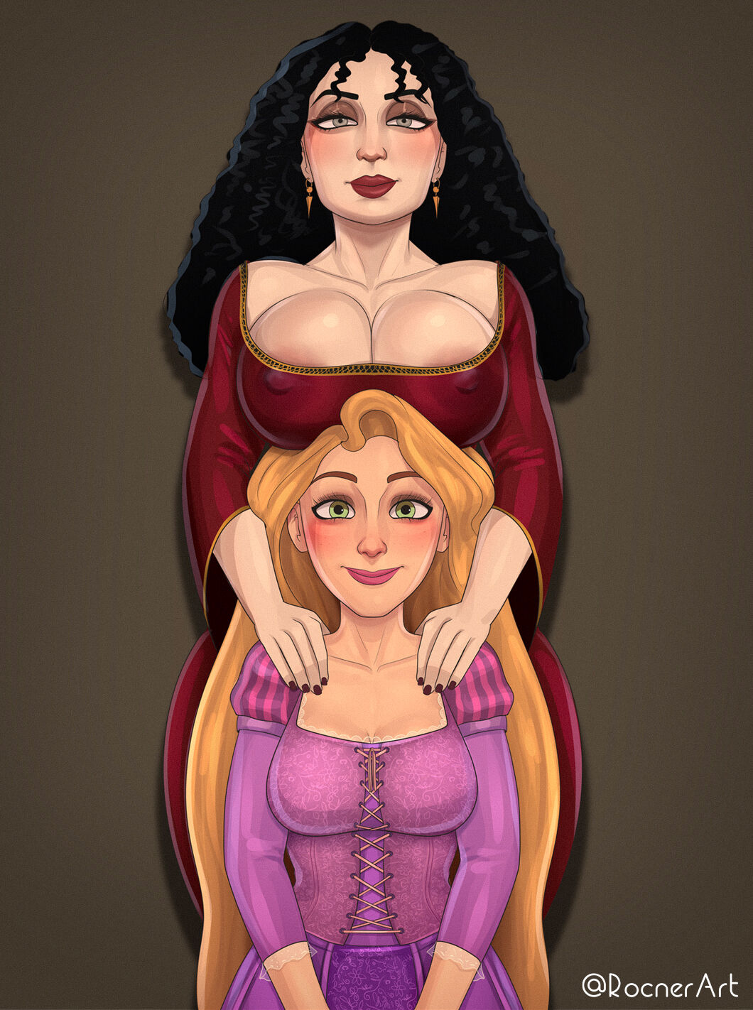 Mother Gothel x Rapunzel page 1 full