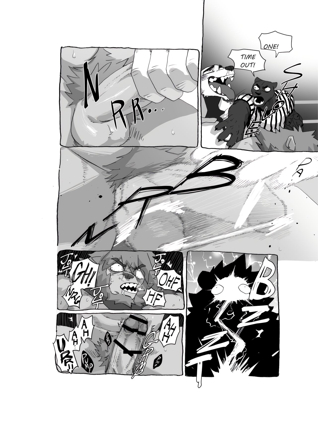 Bear Hug Battle  - YoungSoul vs Hero page 11 full