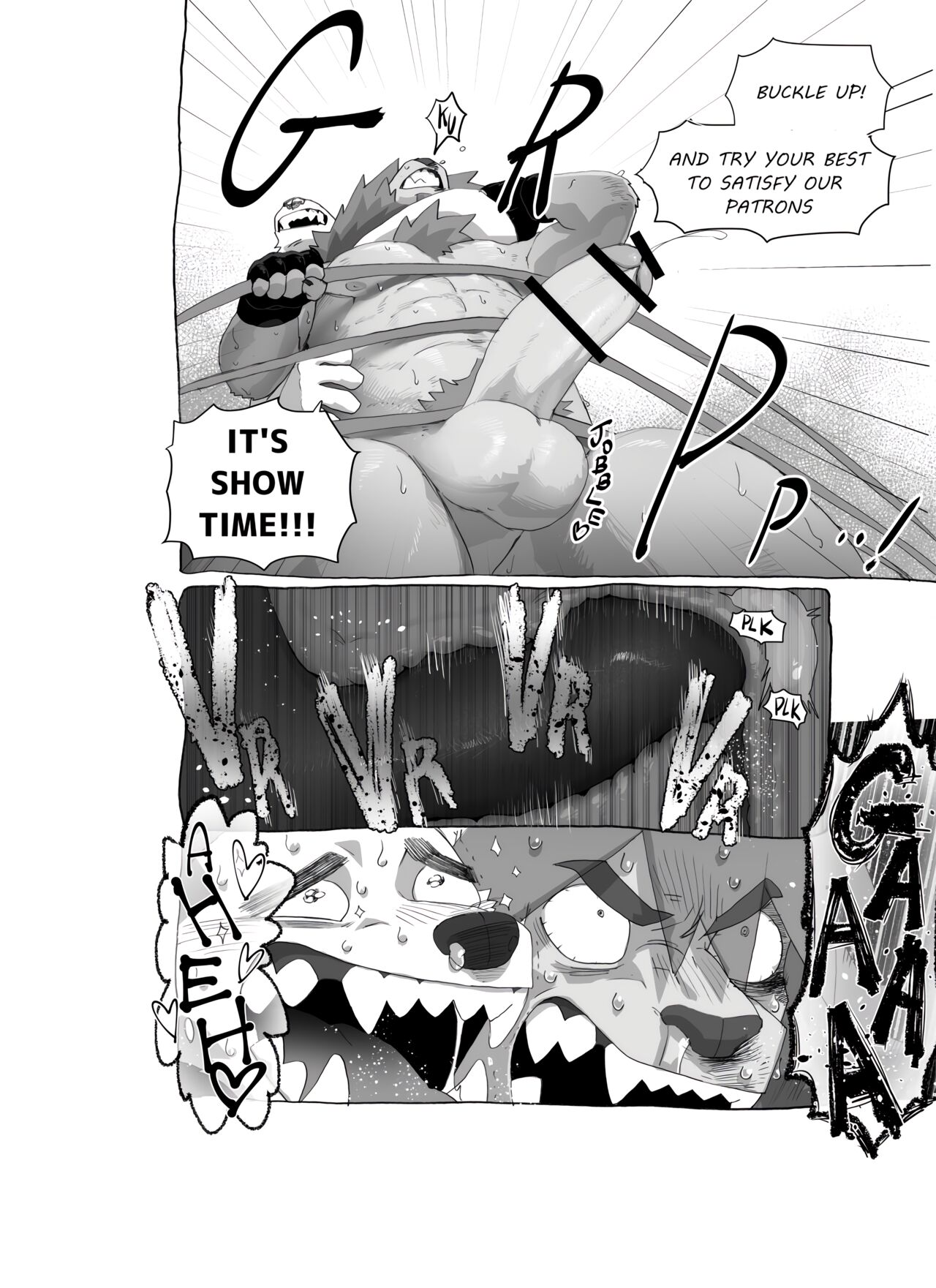 Bear Hug Battle  - YoungSoul vs Hero page 7 full