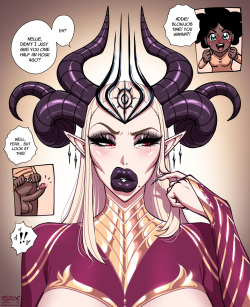 Nell & Addie Blowjob Time