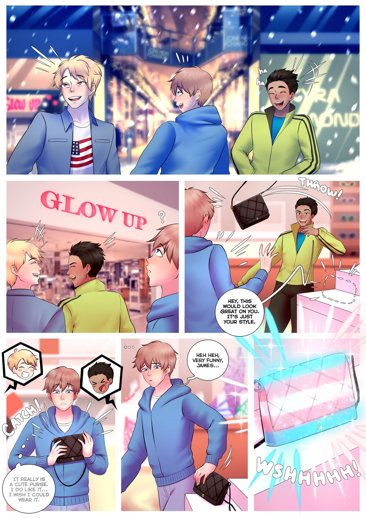 A Memorable Trip to the Mall page 1 full