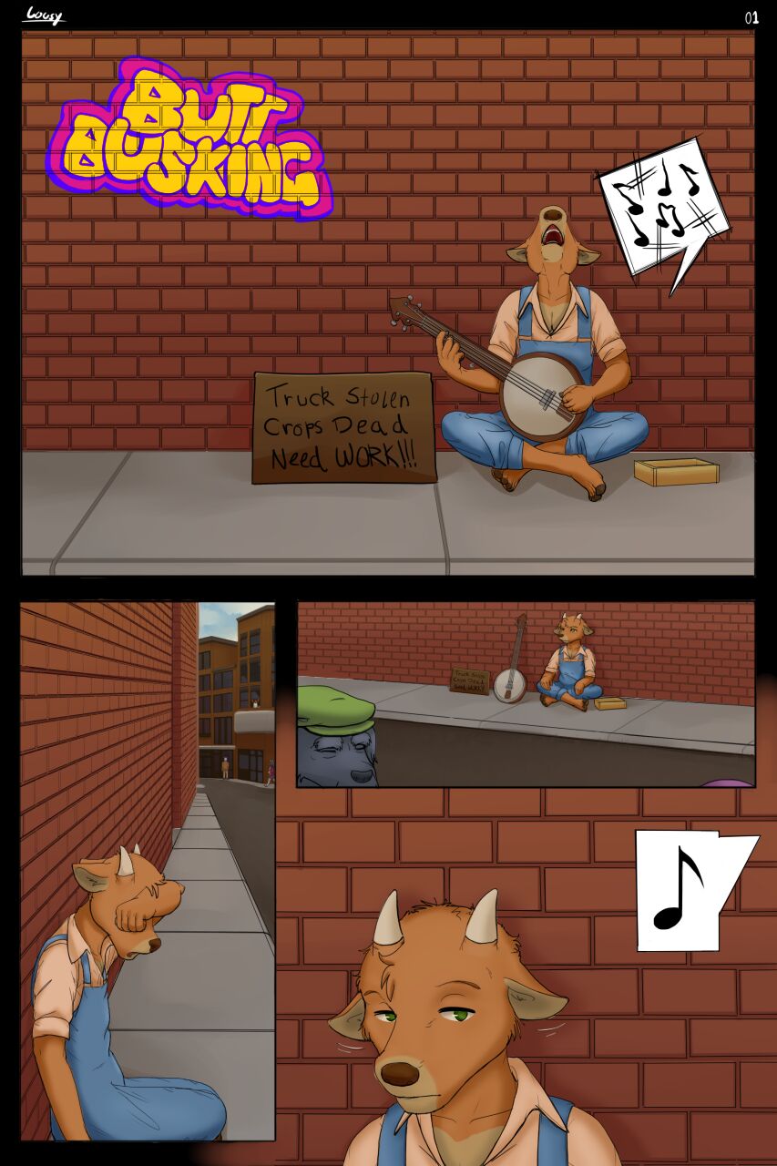 Butt Busking page 1 full