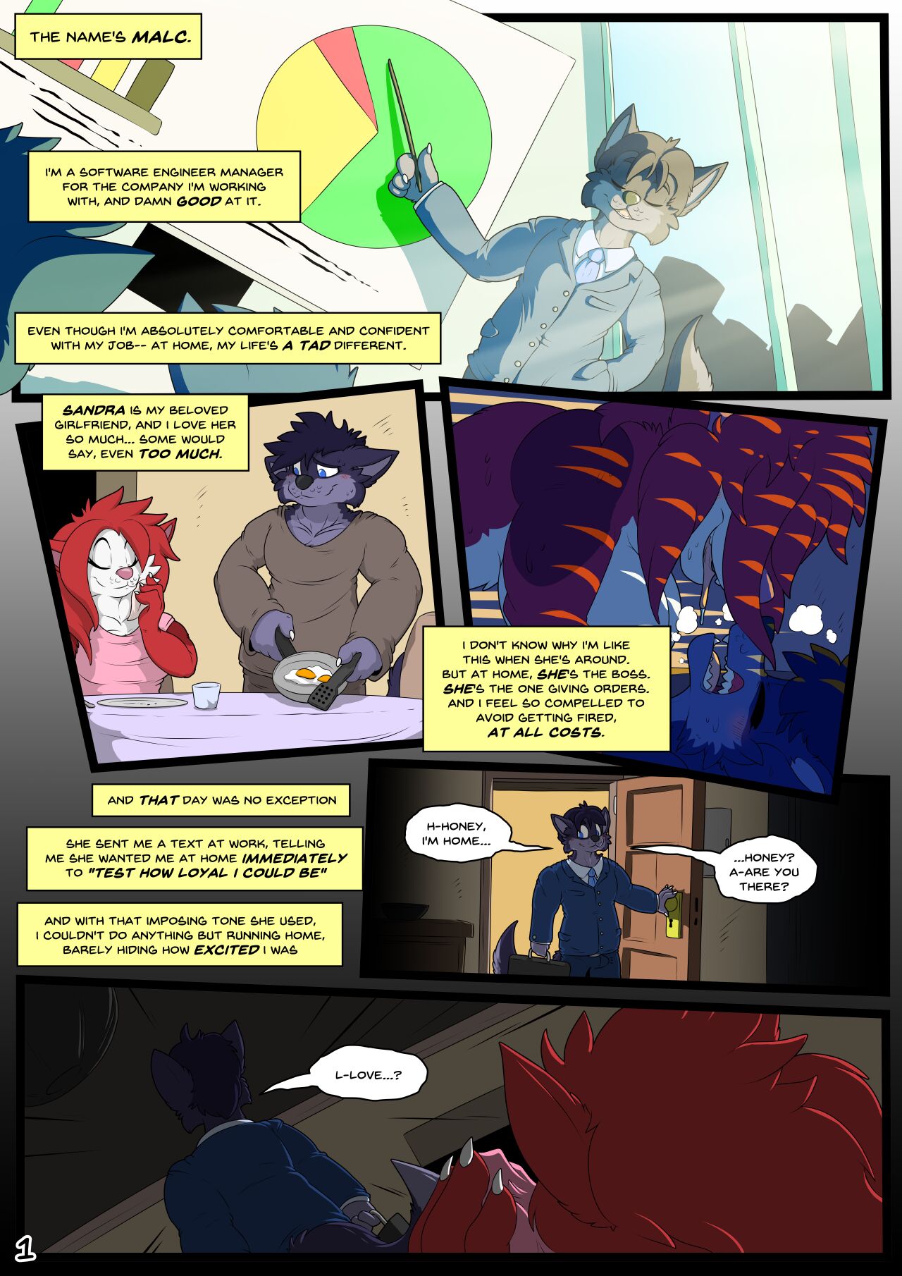 Unconventional Evening page 1 full