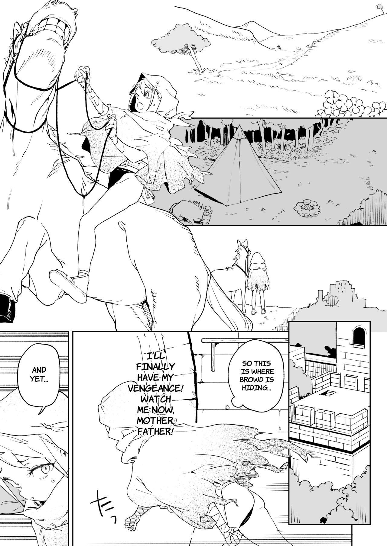 Chinpo Kurui Fukushuusha no Matsuro | The Fate of the Cock Crazy Avenger page 11 full
