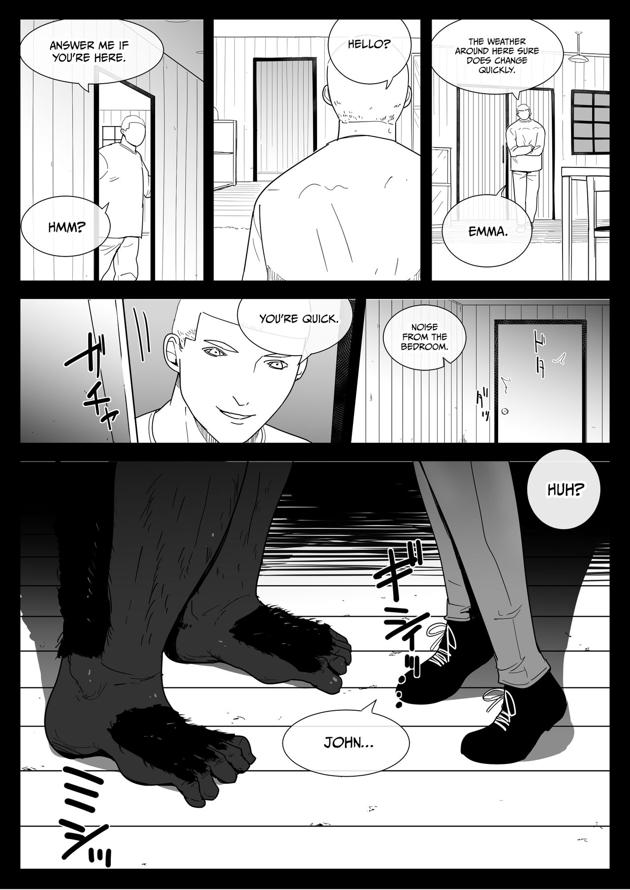 Mesu ga Fusoku Shita Mori de wa Ningen no Mesu ga Osowareru | The Jungle Needs Women page 12 full