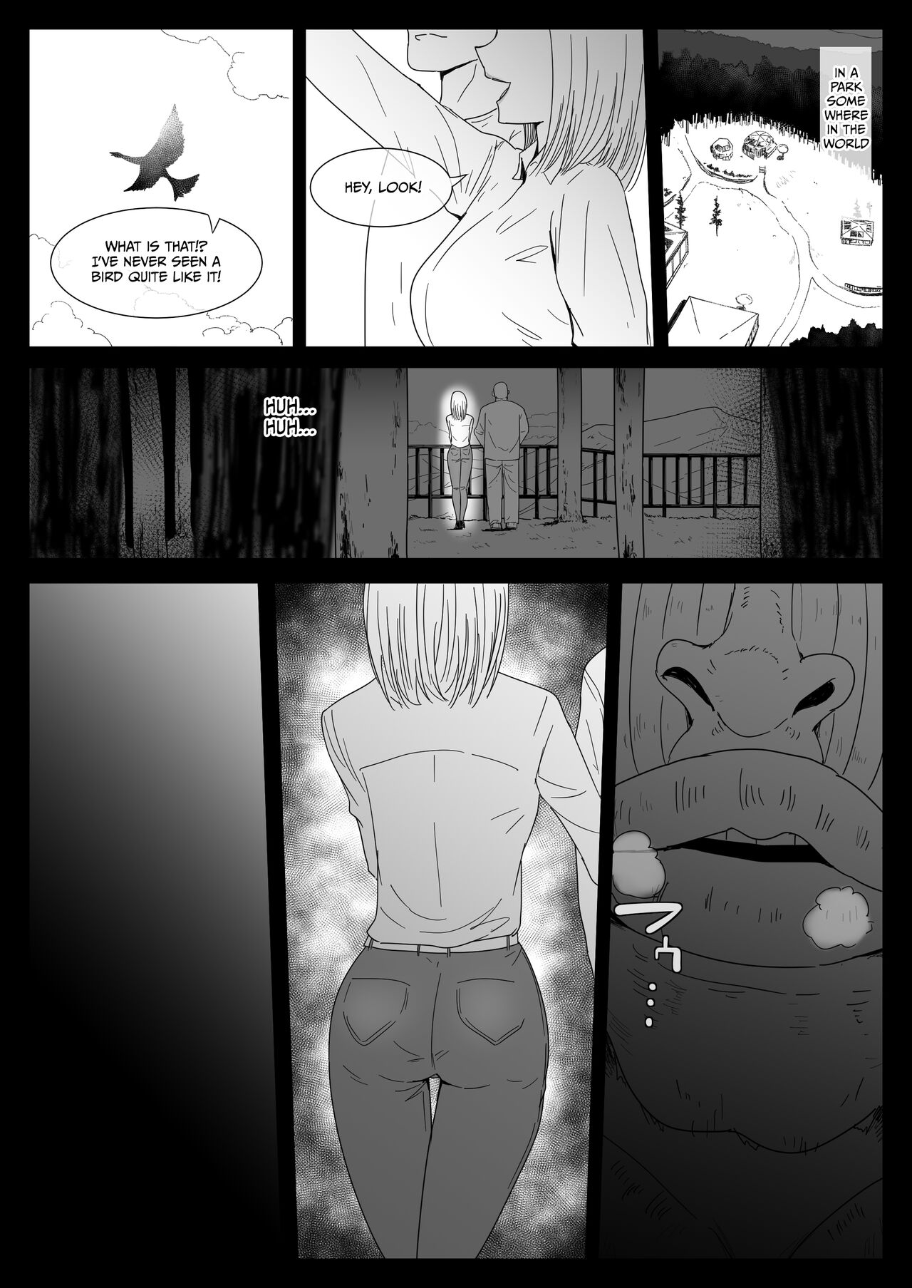 Mesu ga Fusoku Shita Mori de wa Ningen no Mesu ga Osowareru | The Jungle Needs Women page 3 full