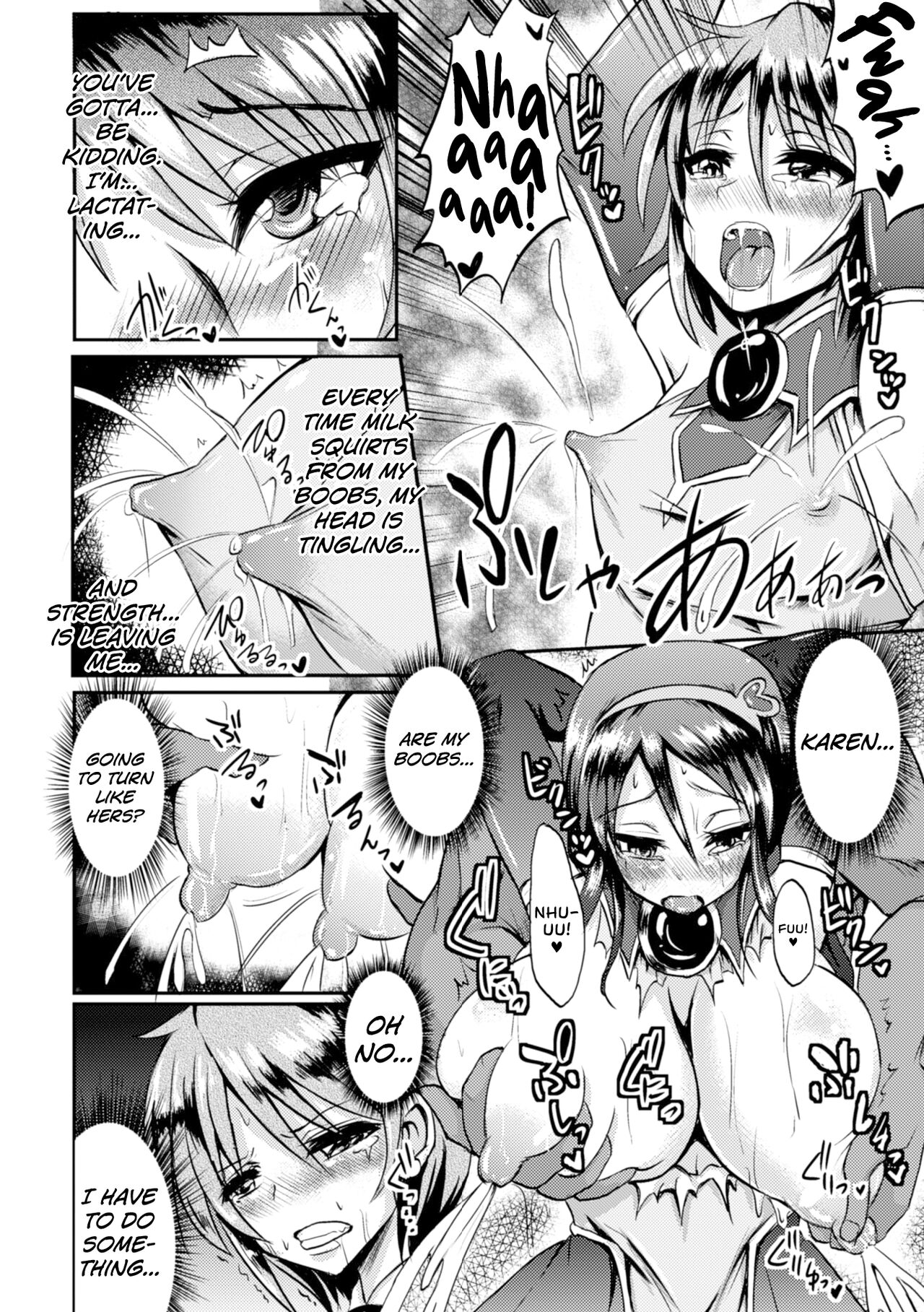 Mahou Senshi Fairy Arms ~Ningen Sakunyuu Bokujou~ | Magical Fighters Fairy Arms ~Human Milking Farm~ page 8 full