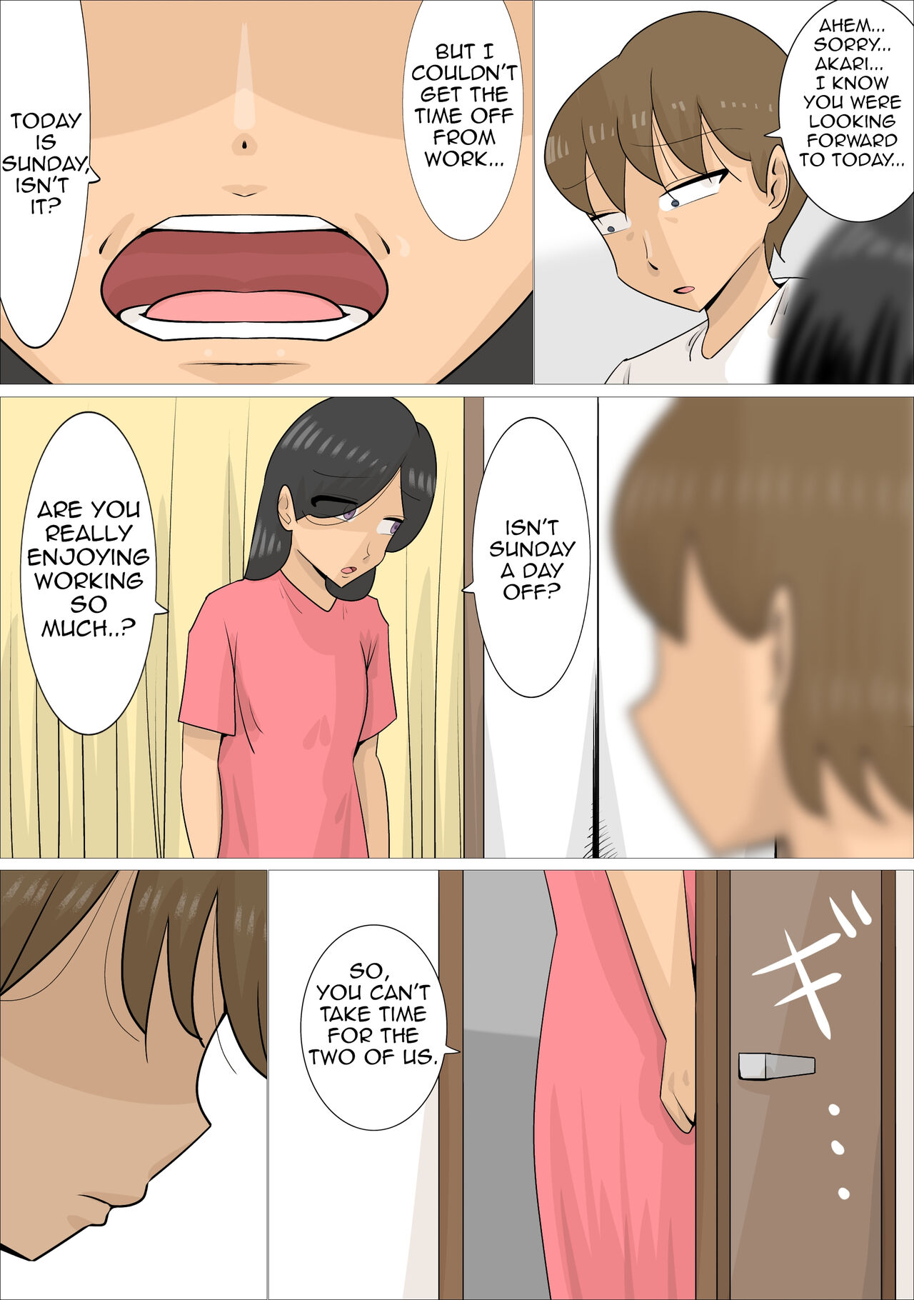 Busaiku Dakedo Karadaha Eroi Jukujo ni Netorareta Kareshi|Boyfriend Was Snatched by an Unattractive Older Woman with a Sexy Body page 4 full