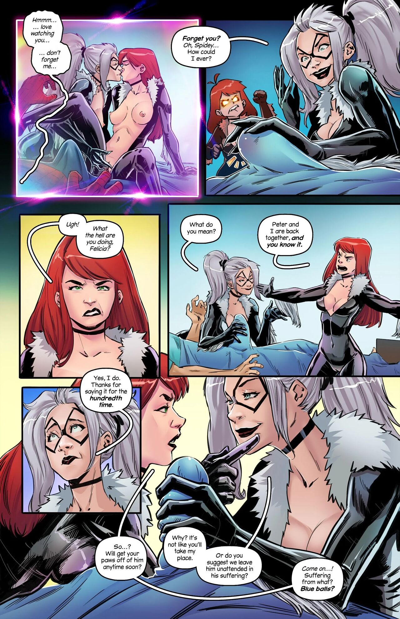 Fevered Feline Figments   - english page 4 full