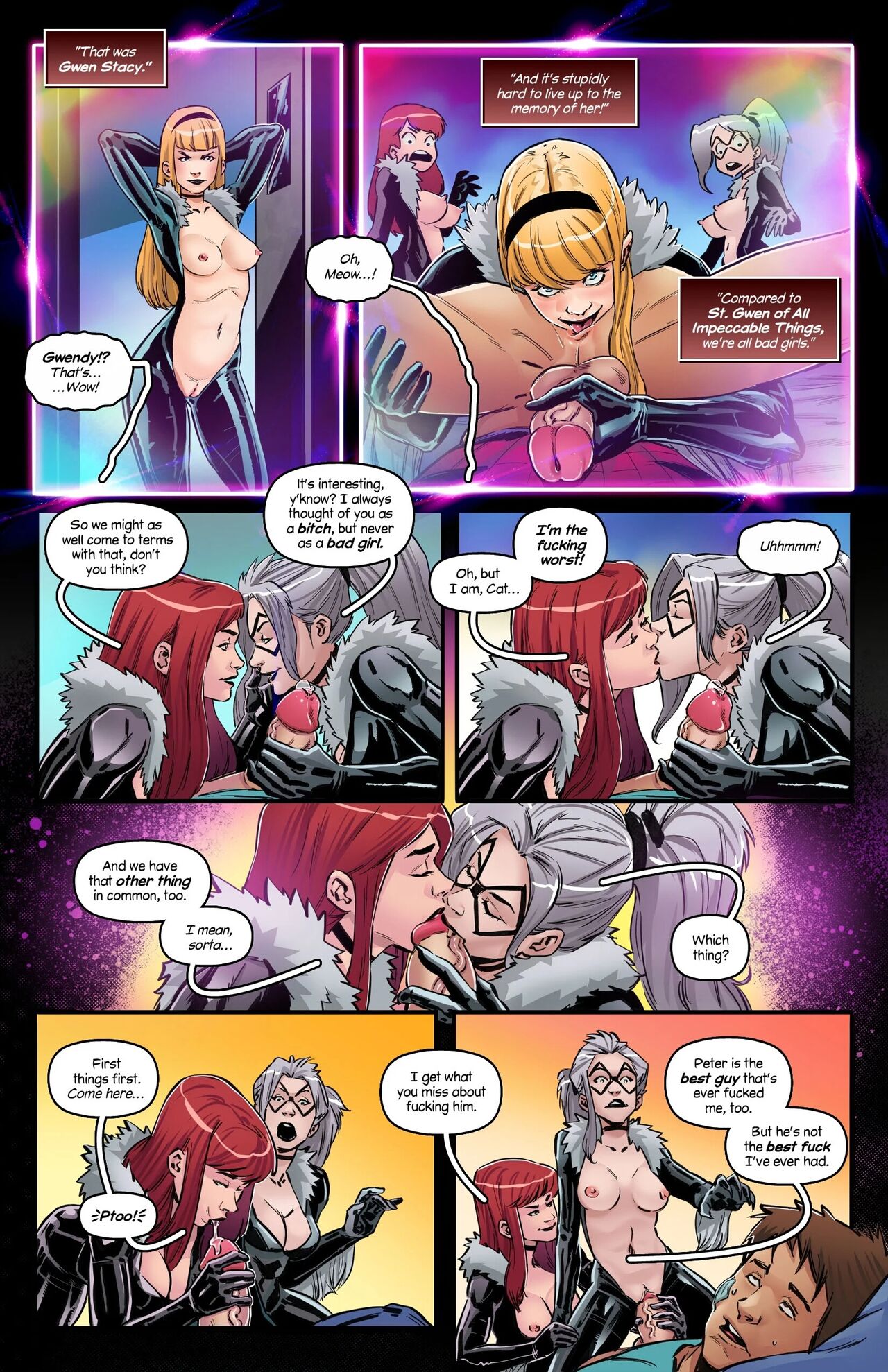Fevered Feline Figments   - english page 8 full
