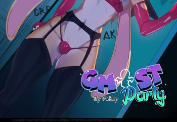 PinkLop - Ghost party - Comic cover
