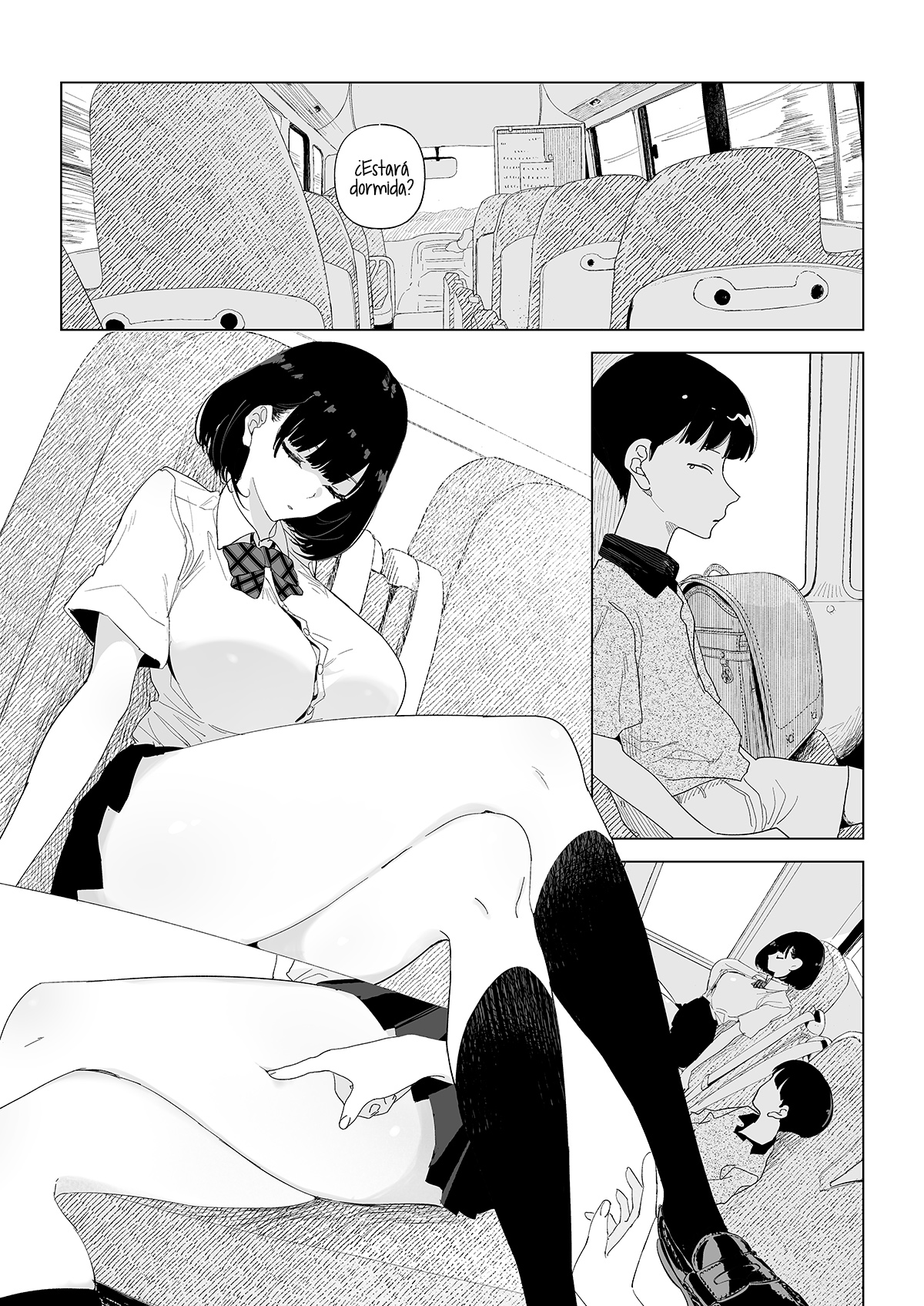 School Bus de Ecchi na Onee-san to page 2 full