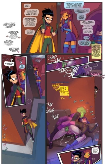 [Baren Eigh]Teen Titans - Starfire and Robin cover
