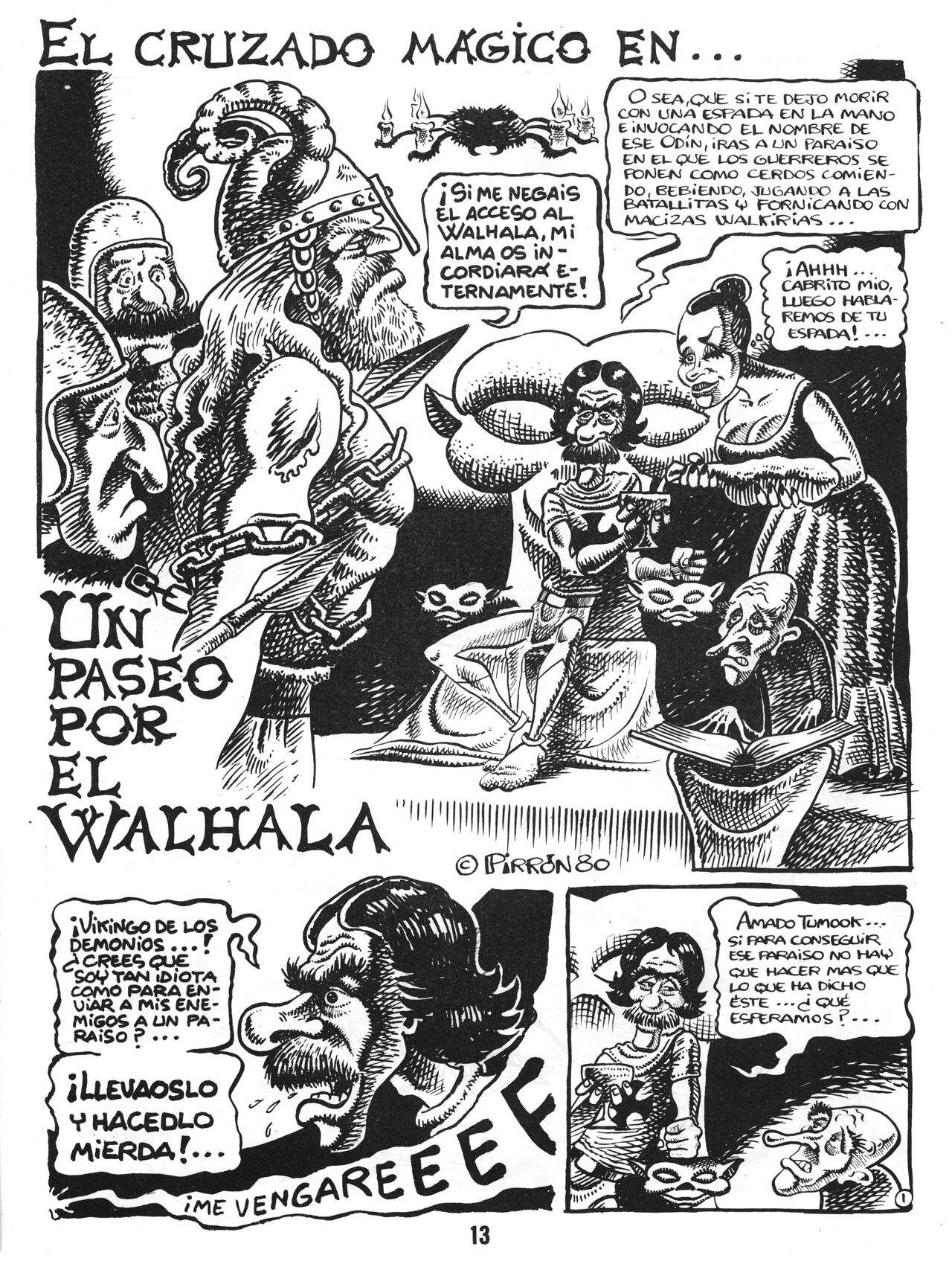 Las Aventuras del Cruzado Mágico 01 page 12 full