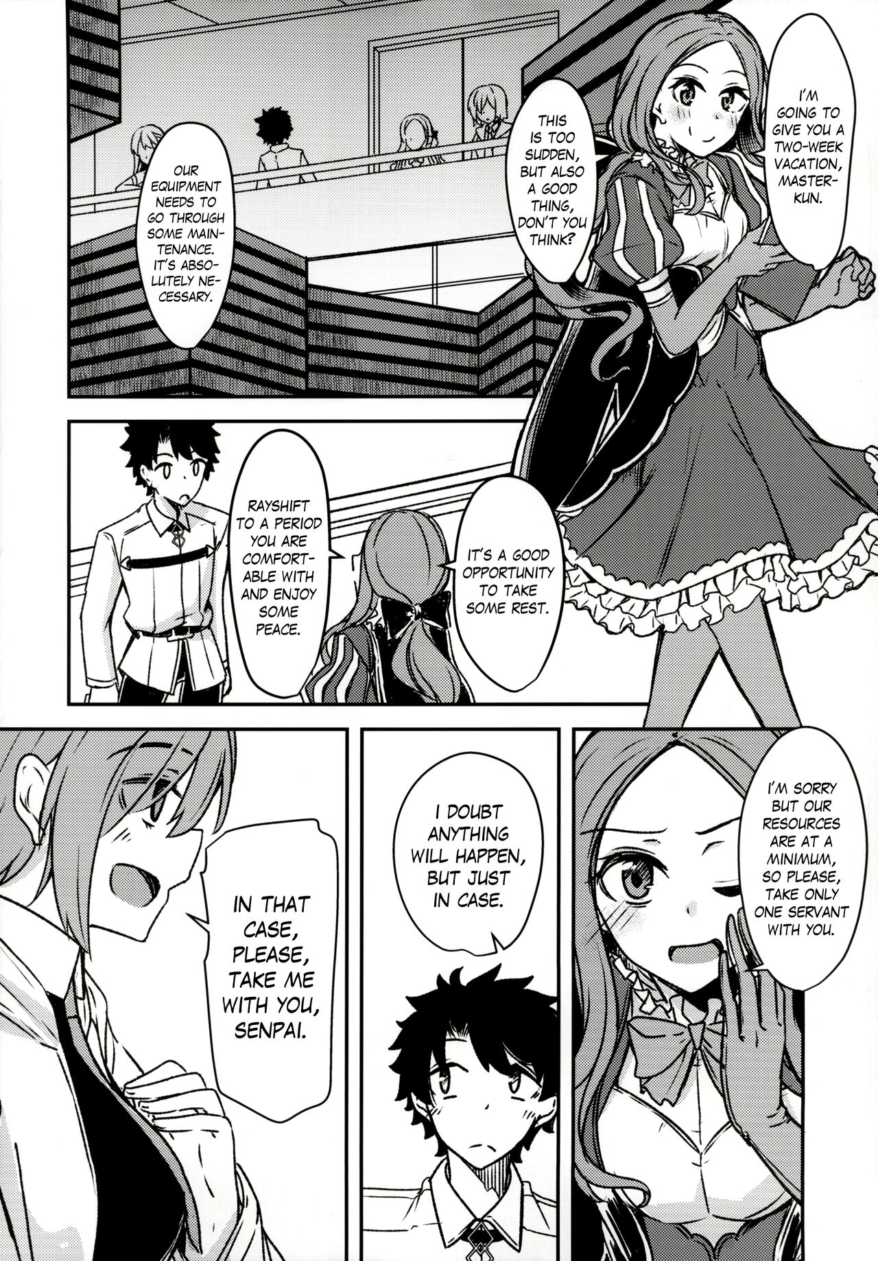 Kujou Hitoma ni Uchuu to Futari | A Universe of 9 tatami for two page 4 full