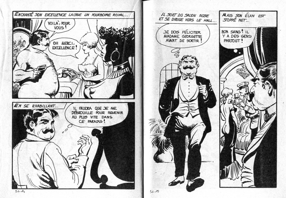 Elvifrance - Série rose 01 L'honorable putassier - Fréquentations dangereuses page 9 full