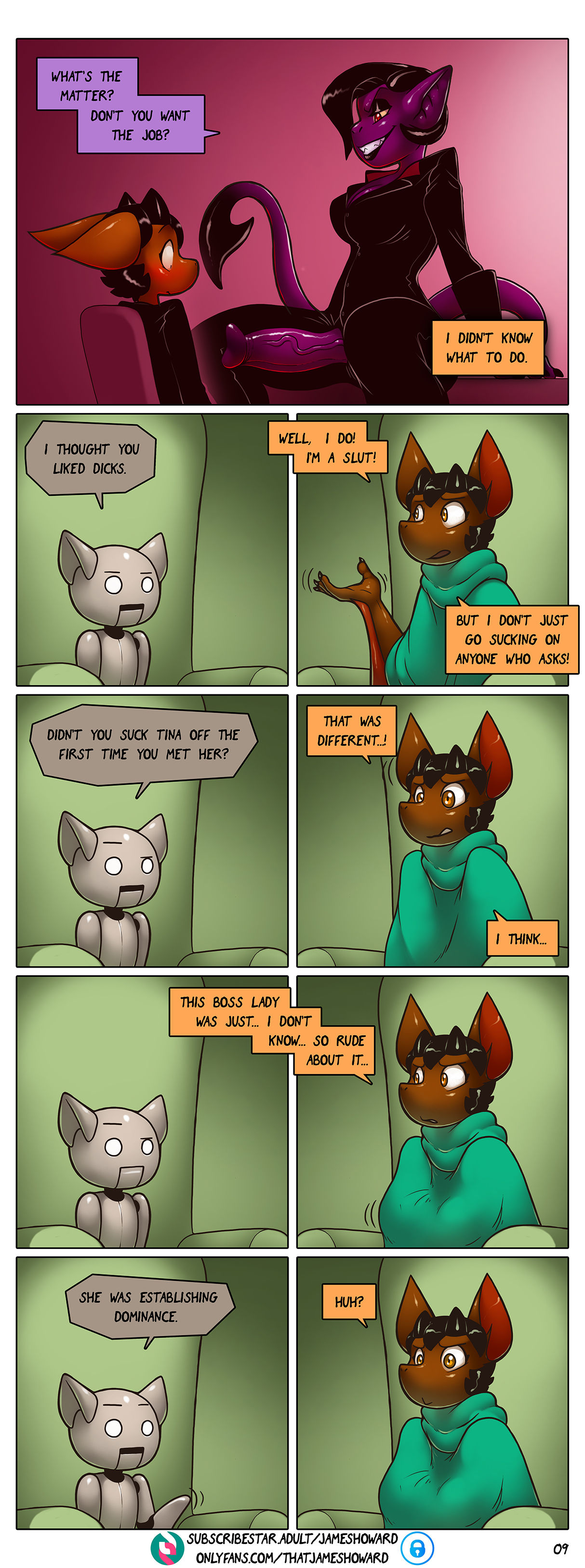 Vore Story- Chapter 5: Corporate Ladder page 12 full