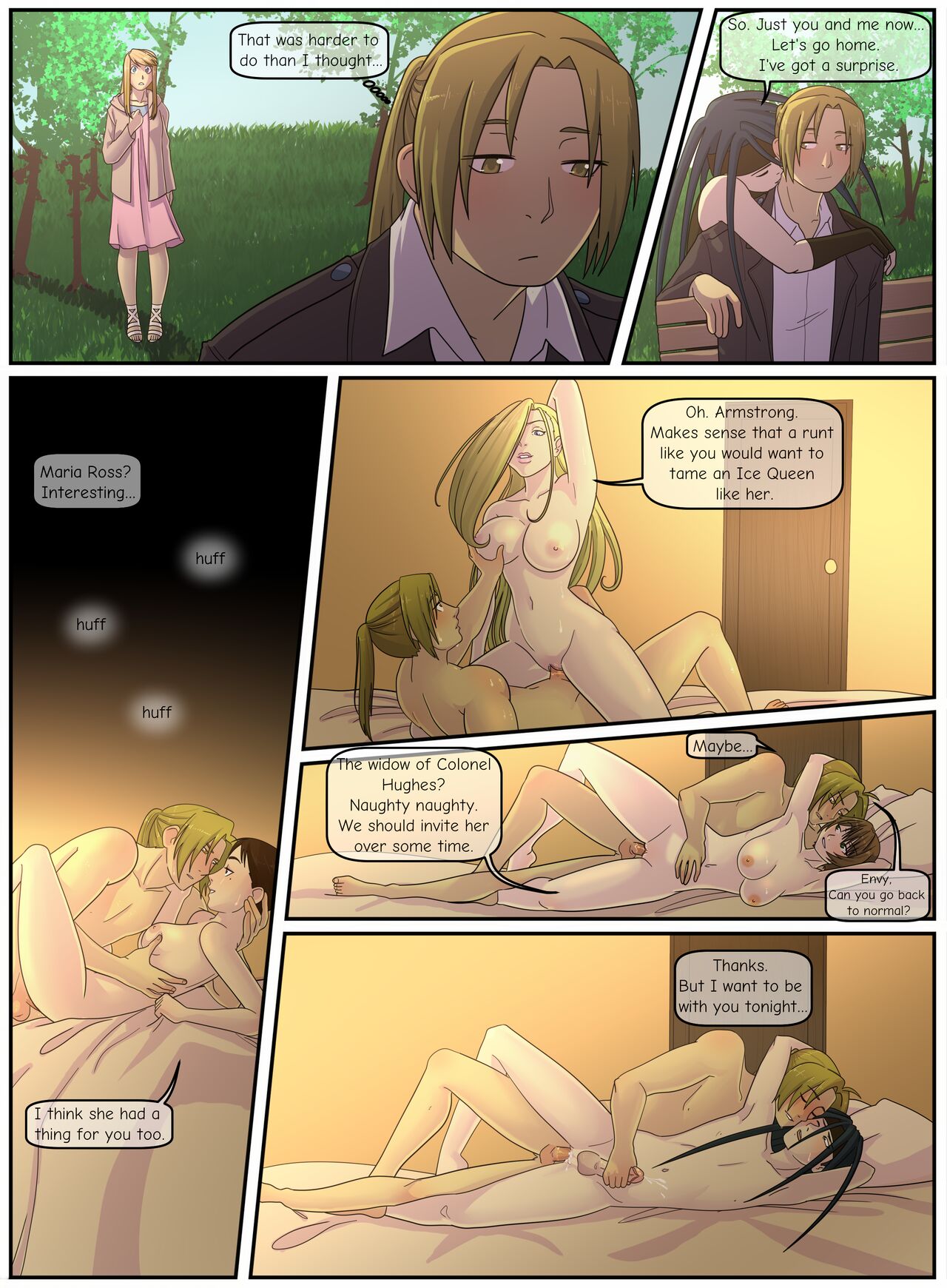 Ed x Envy comic page 2 full