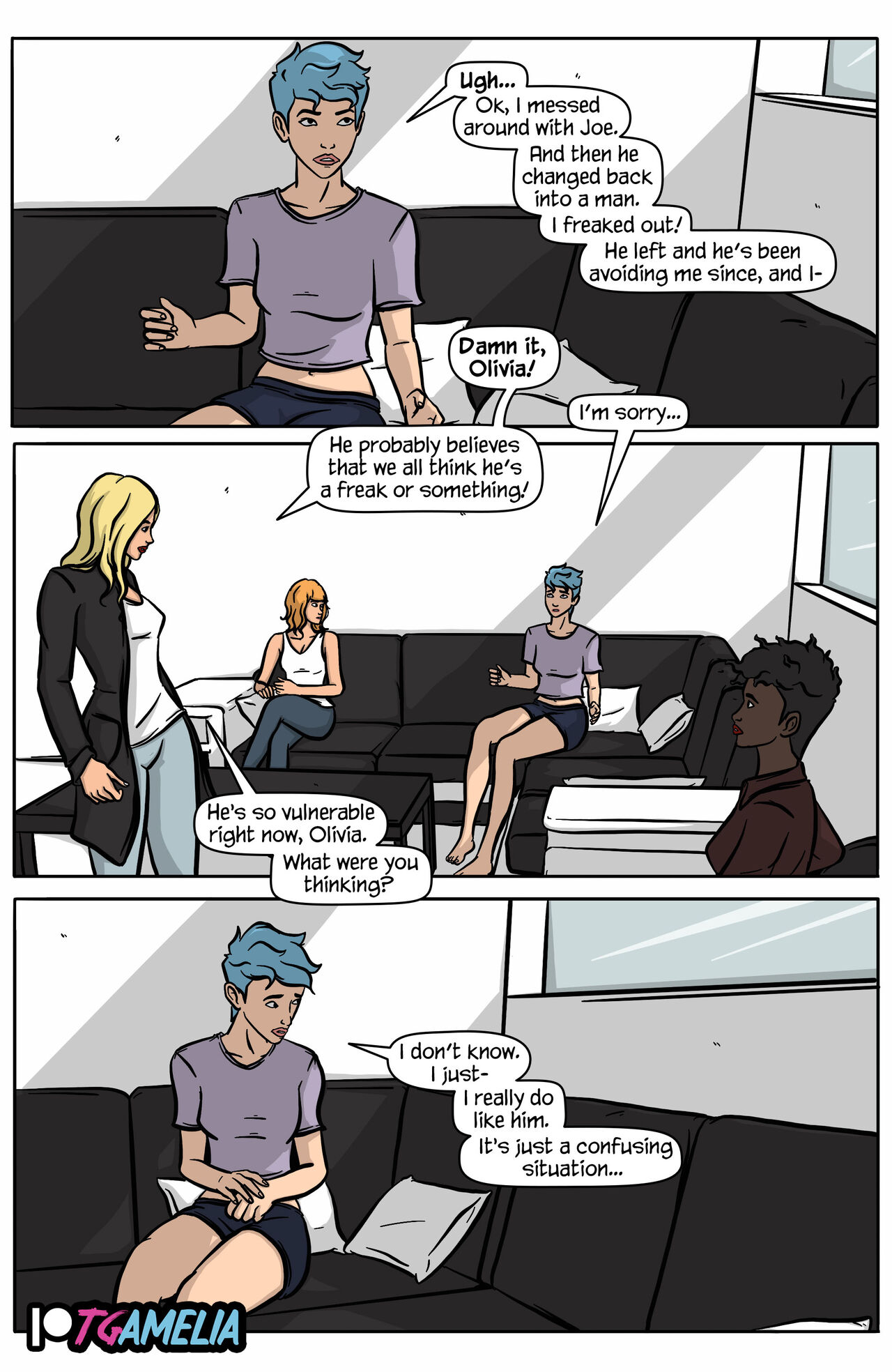 TGAMELIA - AWAKENING 6 page 12 full