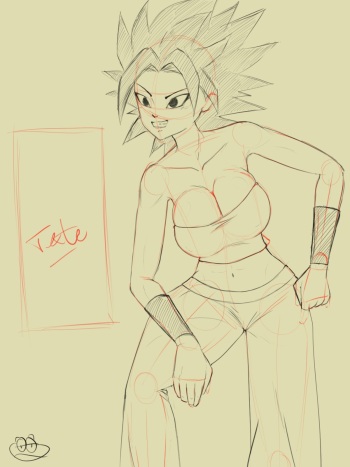 Buuroban's girl CAULIFLA (scetch) cover