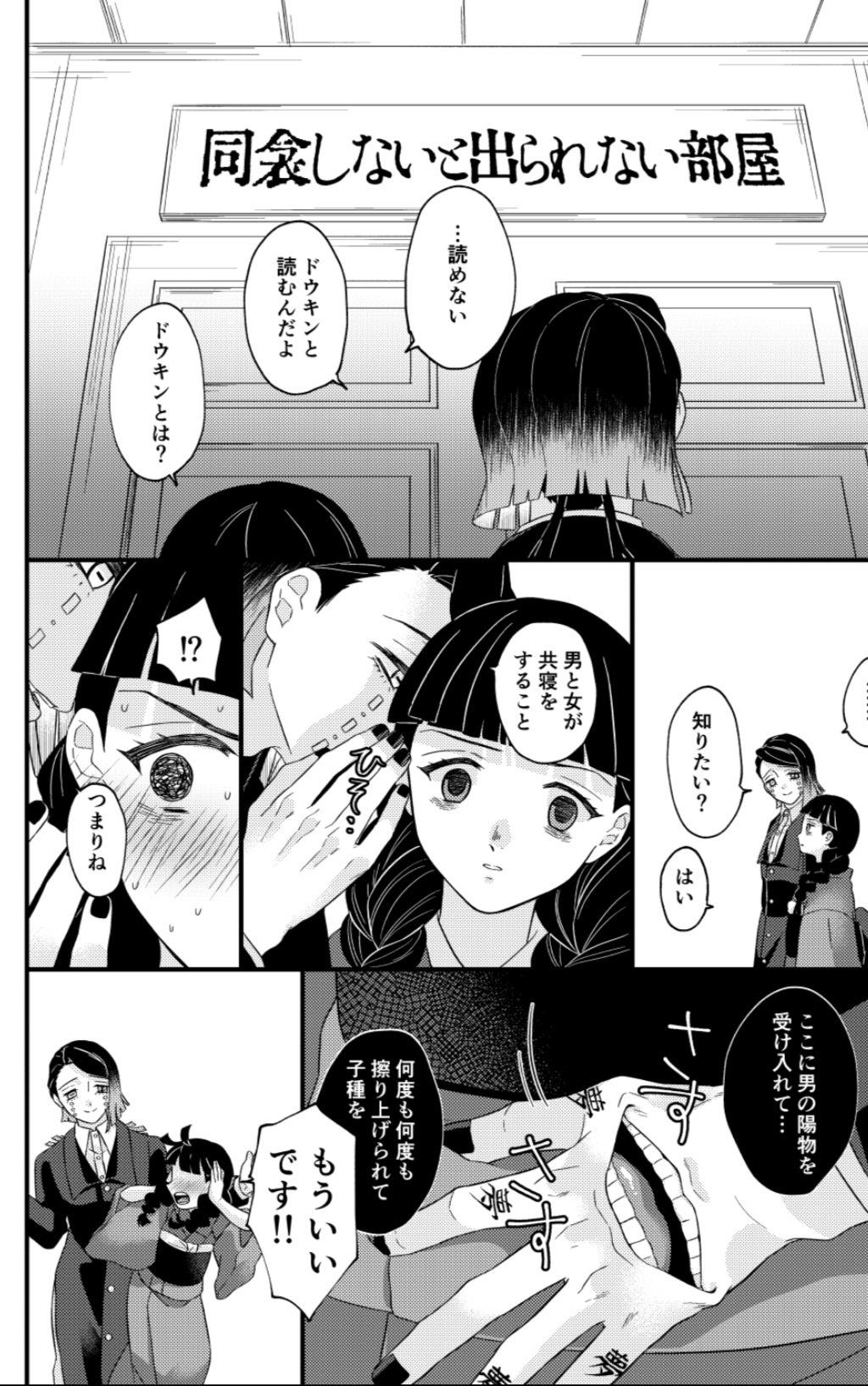 A room that can only be reached by the same person page 1 full