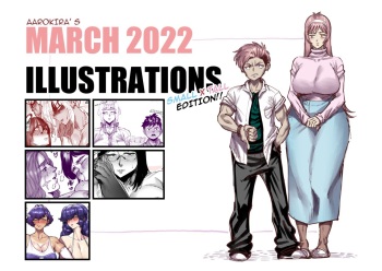 Aarokira March 2022 poster pack cover