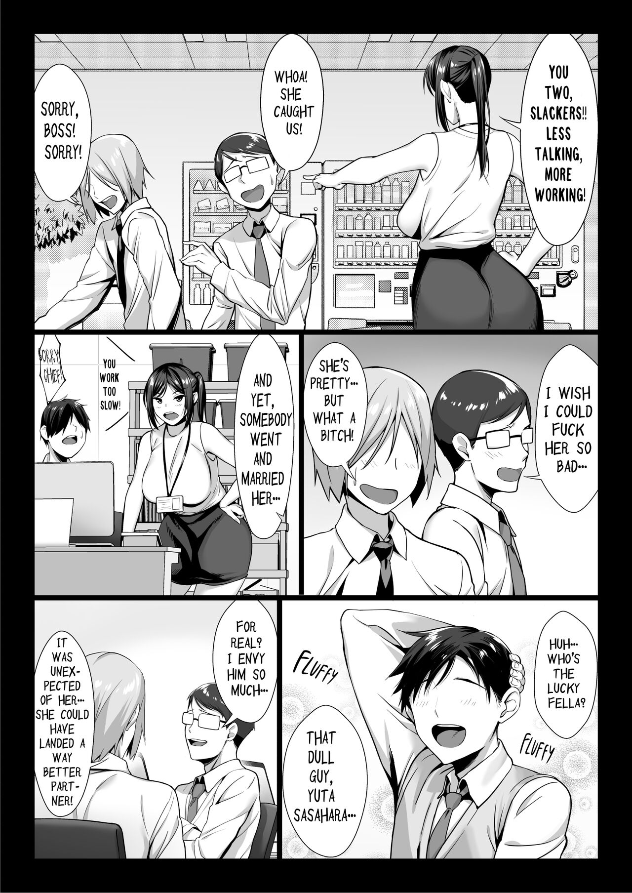 Niizuma Joushi wa Buka no Chinpo de Do-M Ochi | The Newlywed Boss Was Dominated By The Subordinate’s Dick page 4 full