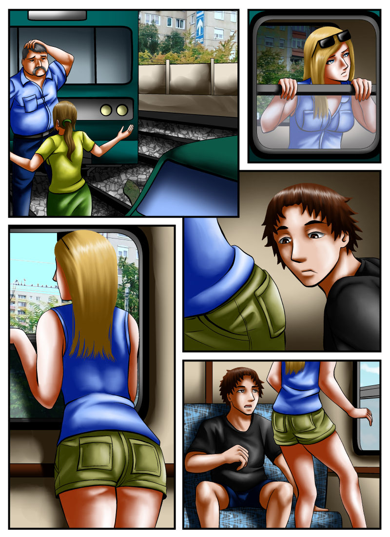 Stuck on the train page 4 full