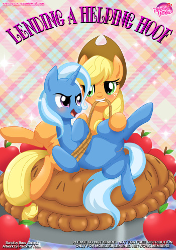 [Palcomix] Lending A Helping Hoof | (My Little Pony: Friendship is Magic) (English) cover