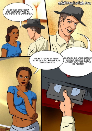 AdultComicsClub - Sex detective (English) cover
