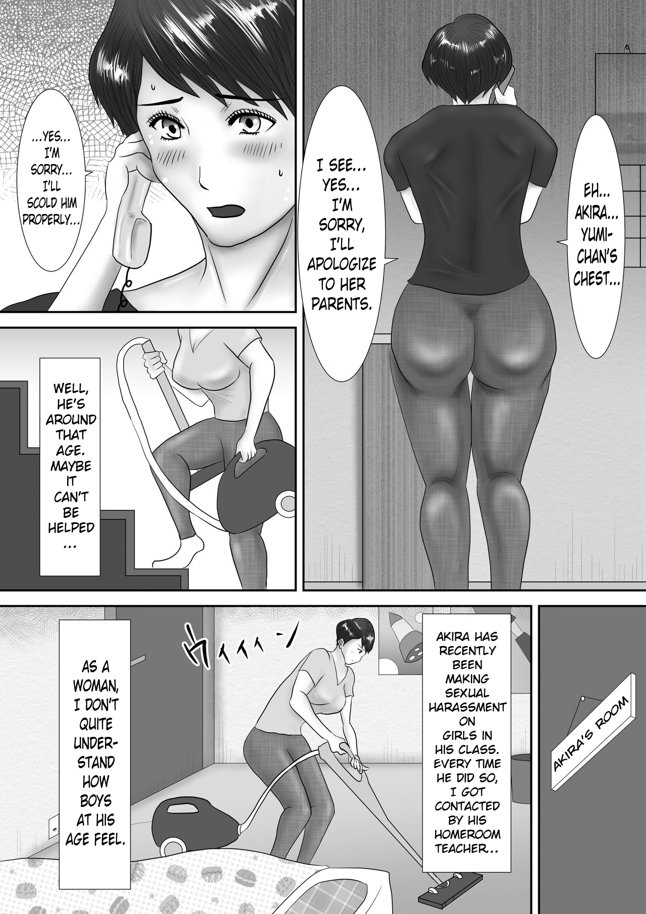 Haha ga Dogeza Shita Hi ~Kichiku Musuko ni Otosareta Kachiki na Haha~ page 4 full