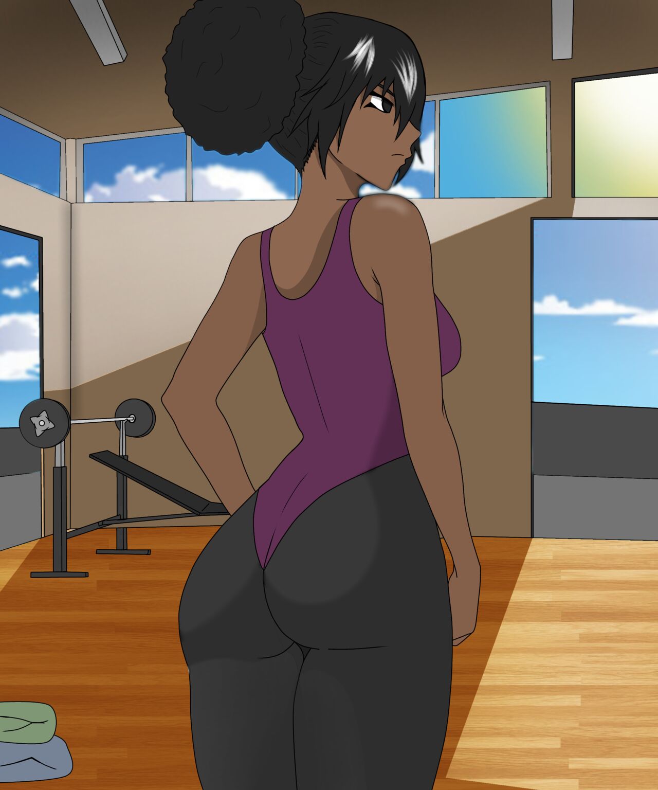 Three's Company-Gym Daye page 1 full