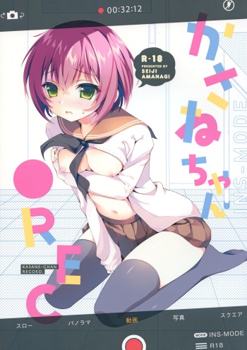 (C91) [INS-mode (Amanagi Seiji)] Kasane-chan ●REC cover
