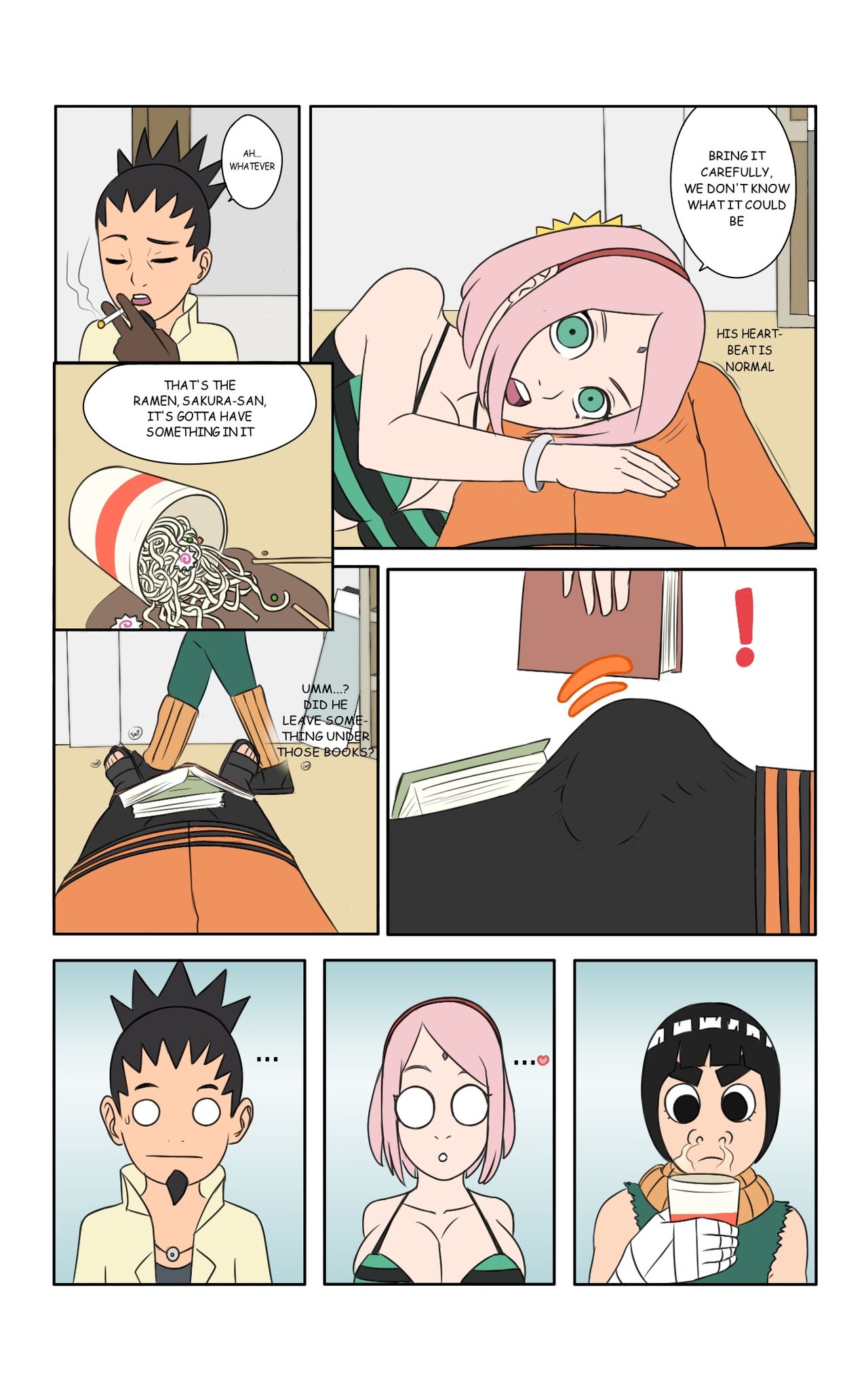 Hot days in Konoha  - English page 11 full