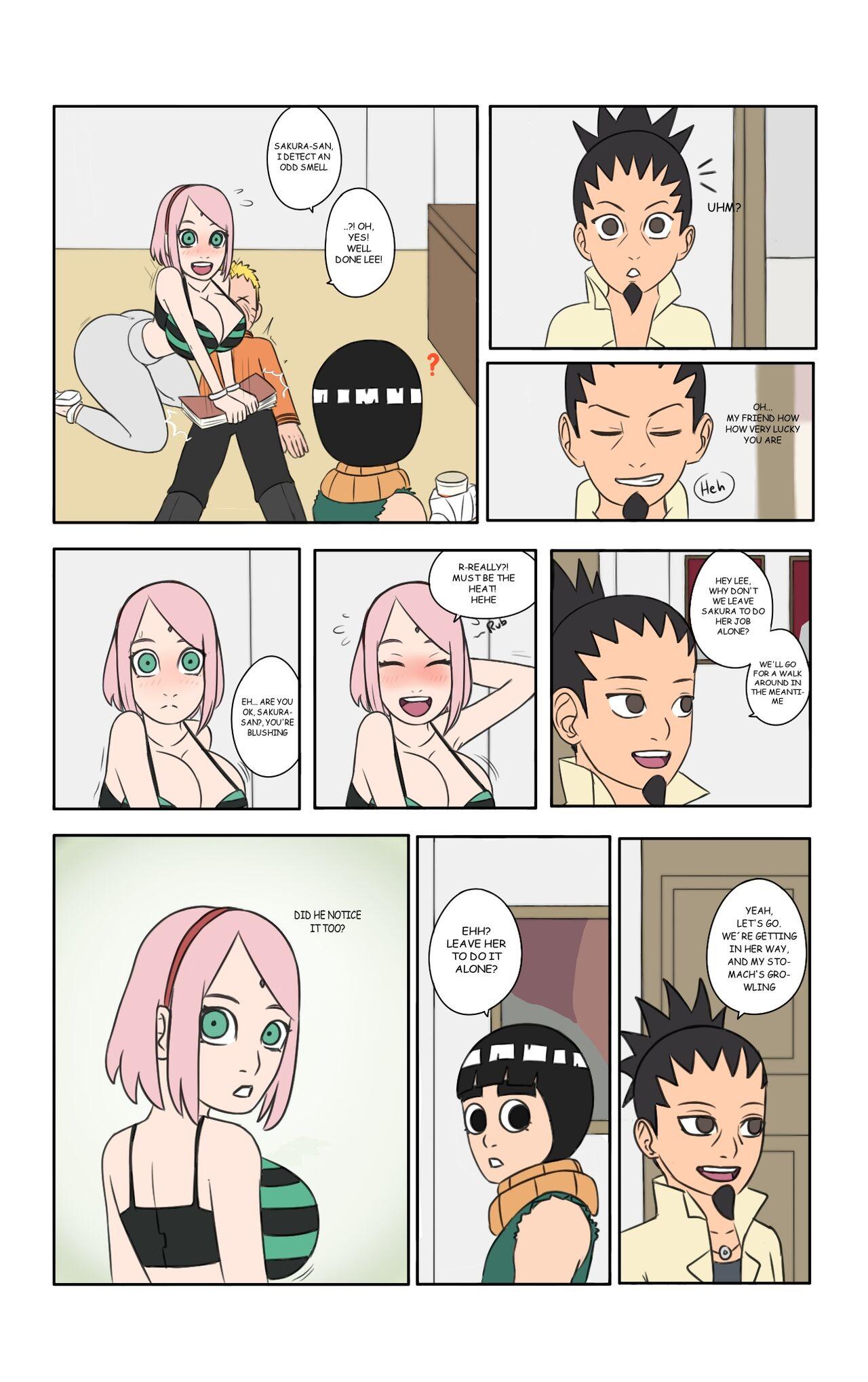 Hot days in Konoha  - English page 12 full