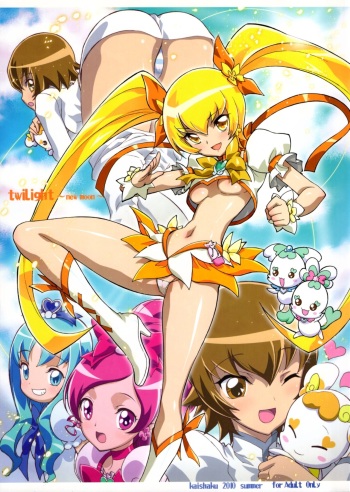 (C78) [Project Harakiri (Kaishaku)] Twilight ~Newmoon~ (Heart Catch Precure!) cover