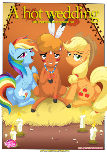 [Palcomix] A Hot Wedding | (My Little Pony: Friendship is Magic) (English) cover