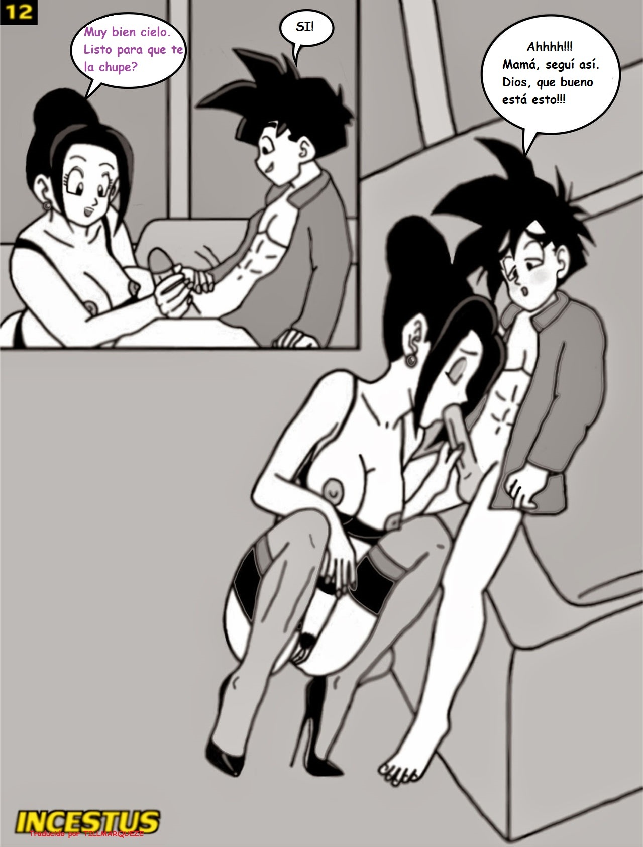 Dragon Ball Z - Mama' Boy page 12 full
