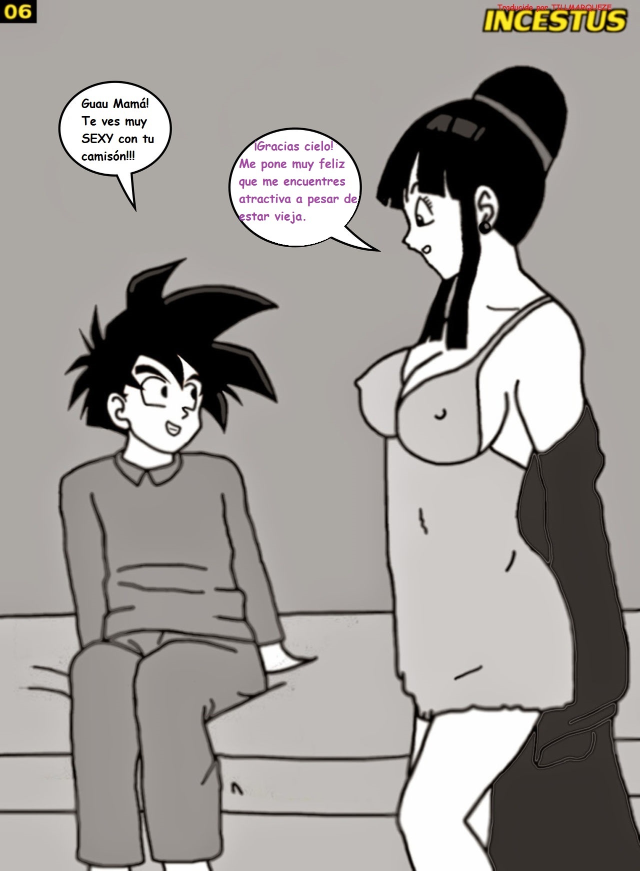Dragon Ball Z - Mama' Boy page 6 full