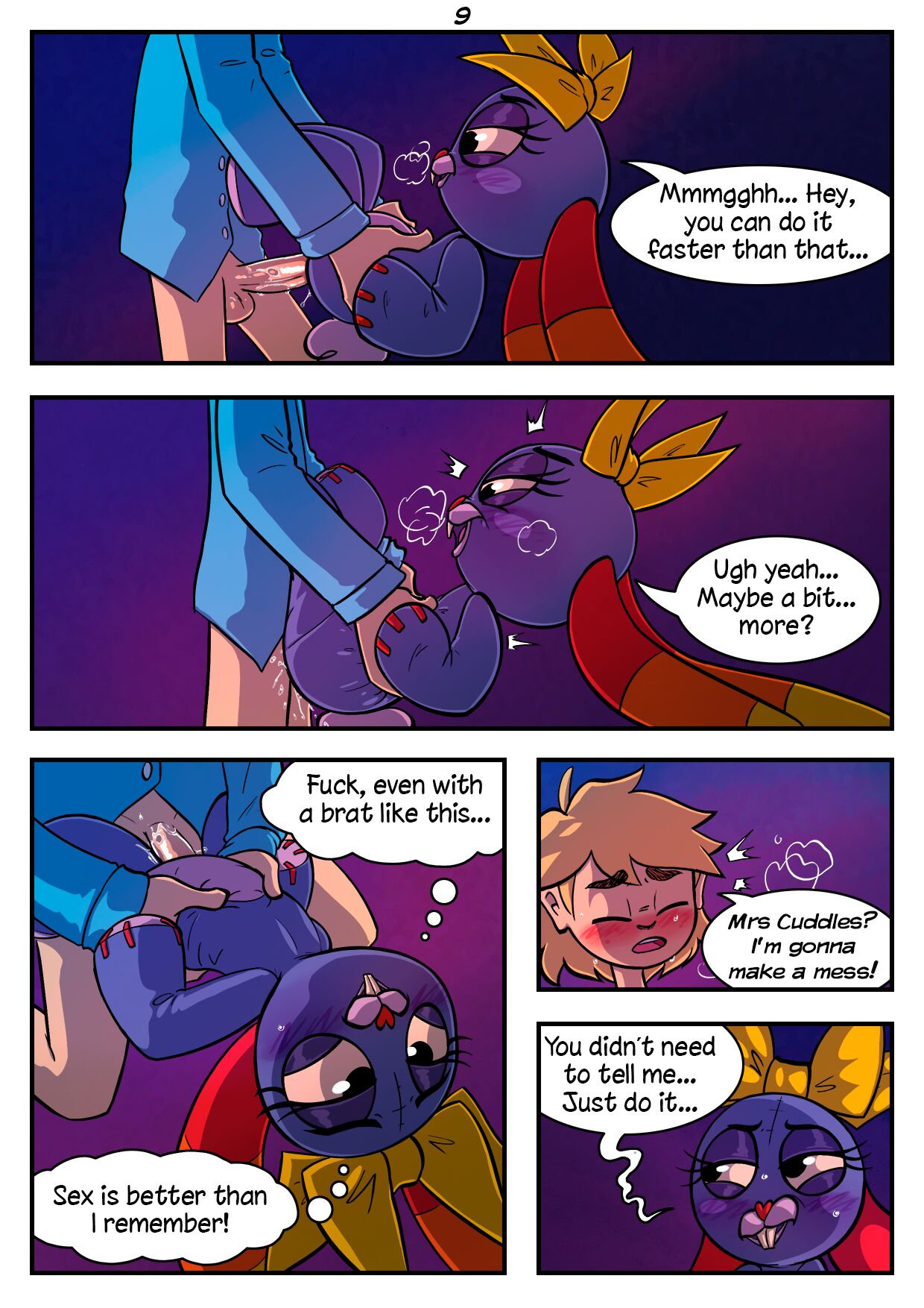 My New Friend Mrs Cuddles page 11 full
